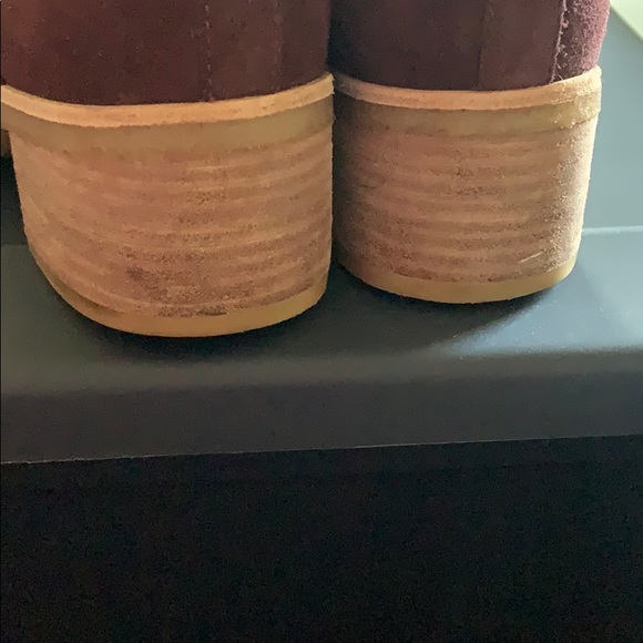 Clarks originals burgundy Chelsea boot - Picture 3 of 6